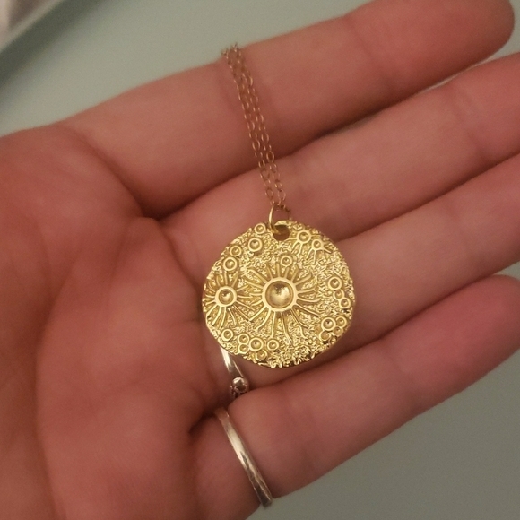Hey June To The Moon And Back 14k Gold Filled Necklace - Picture 3 of 5